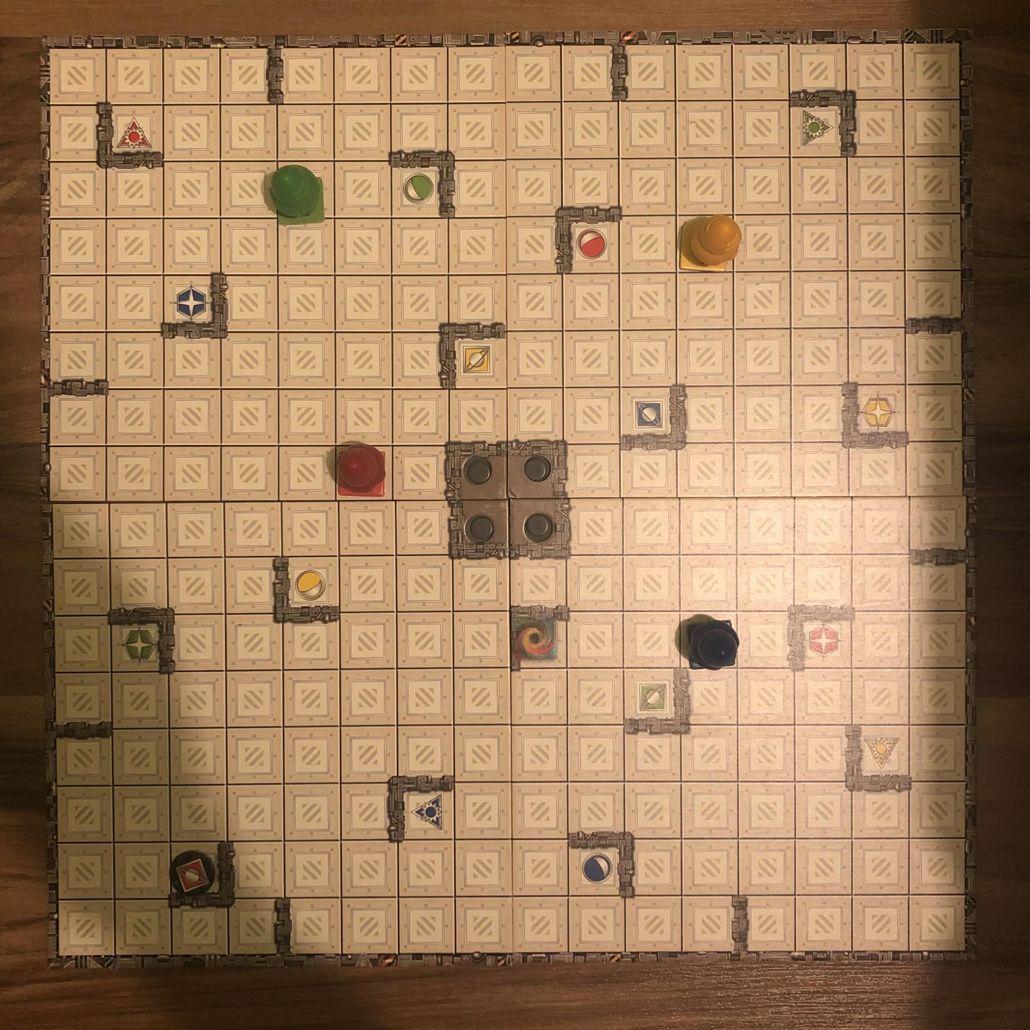 How Many Moves? (Ricochet Robots)
